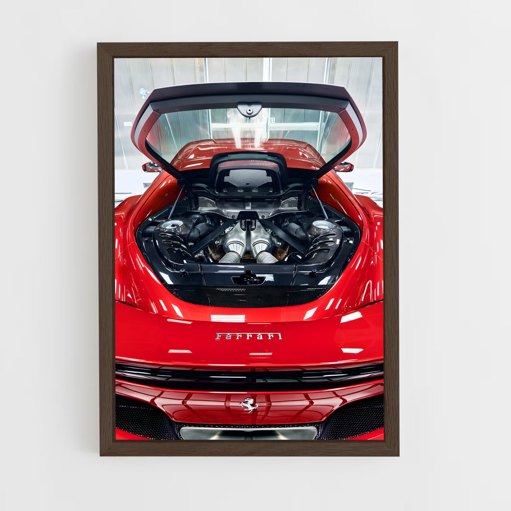 Poster Gtb Quatre – affiche Ferrari (vue 5)